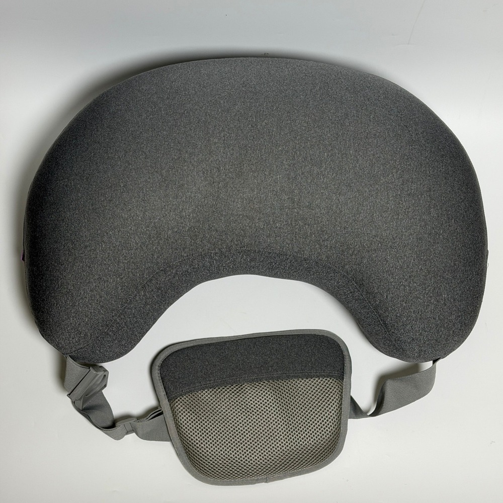 Frida Mom Adjustable Nursing Pillow Gray Customize Lap-to-Latch Layer Maternity
